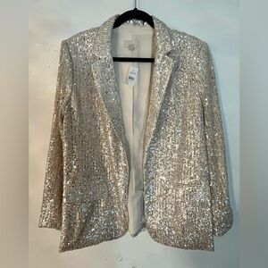 Sequin Loft Blazer